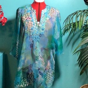 NWT Bar Club Beach Coverup Size Small